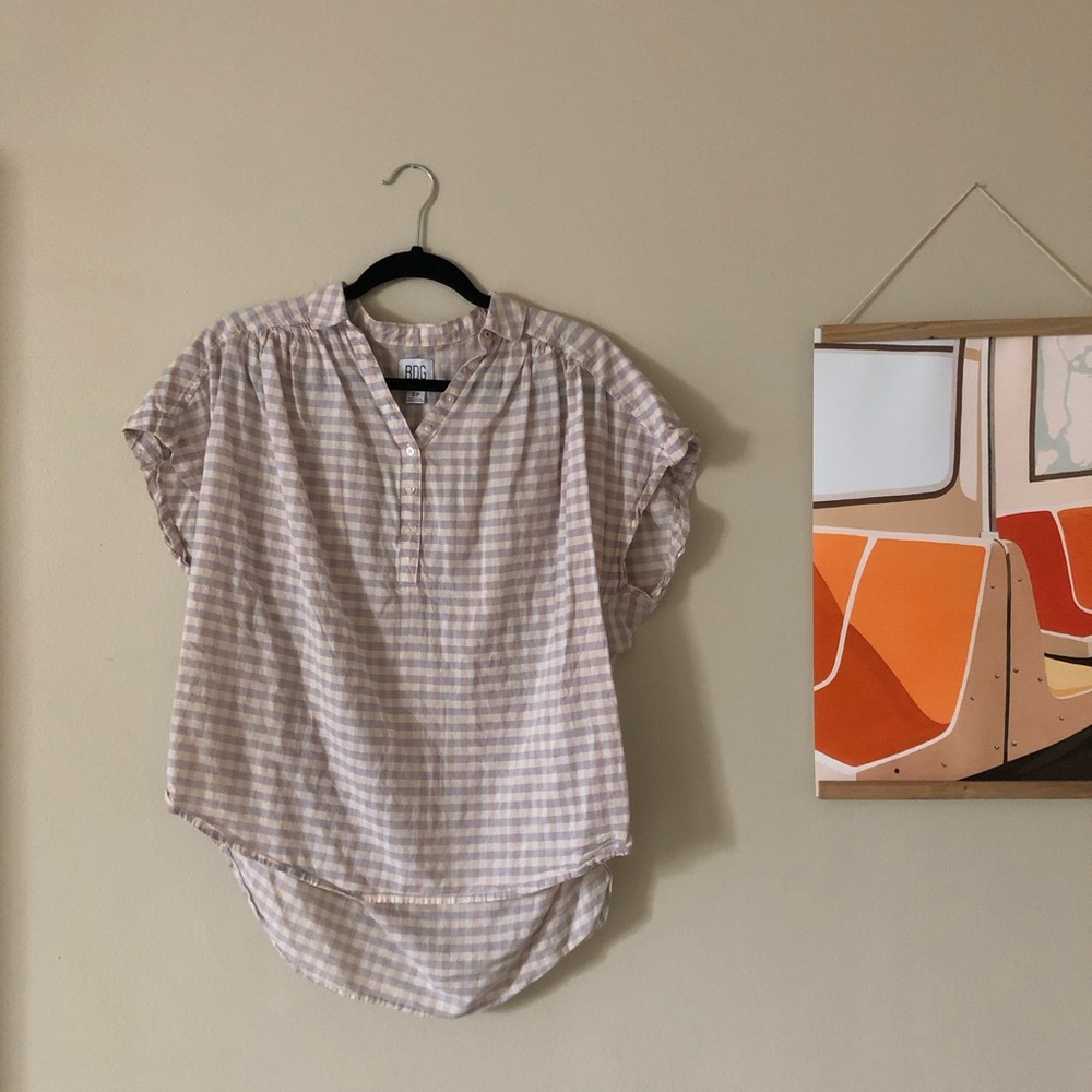 BDG Checkered Top (Urban Outfitters)
